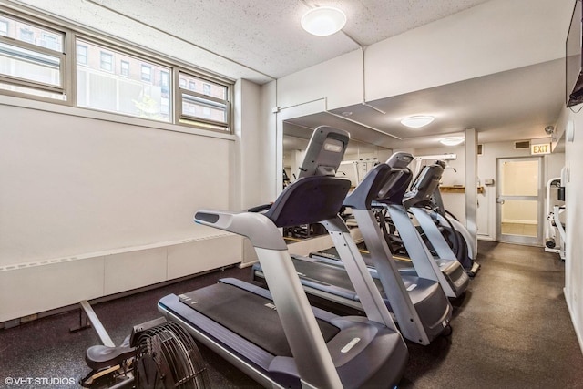 1550 N Lake Shore Dr Unit 32C, Chicago, IL 60610 - exercise room featuring plenty of natural light