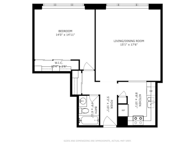 1550 N Lake Shore Dr Unit 32C, Chicago, IL 60610 - home floor plan