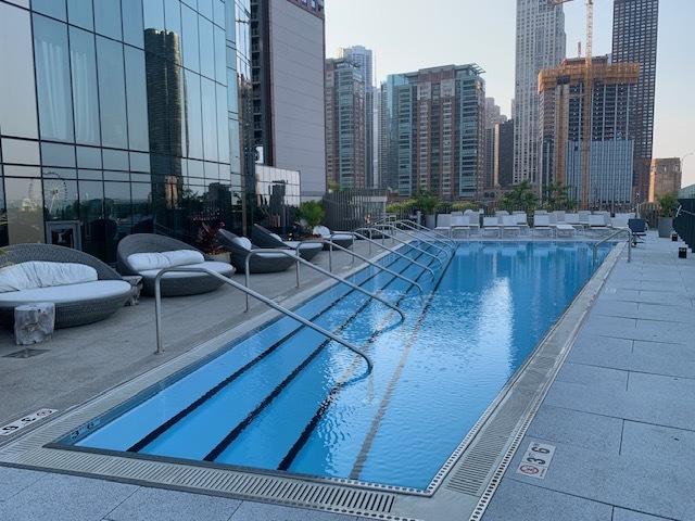 211 N Harbor Dr Unit 2101, Chicago, IL 60601 - community pool featuring a skyline view