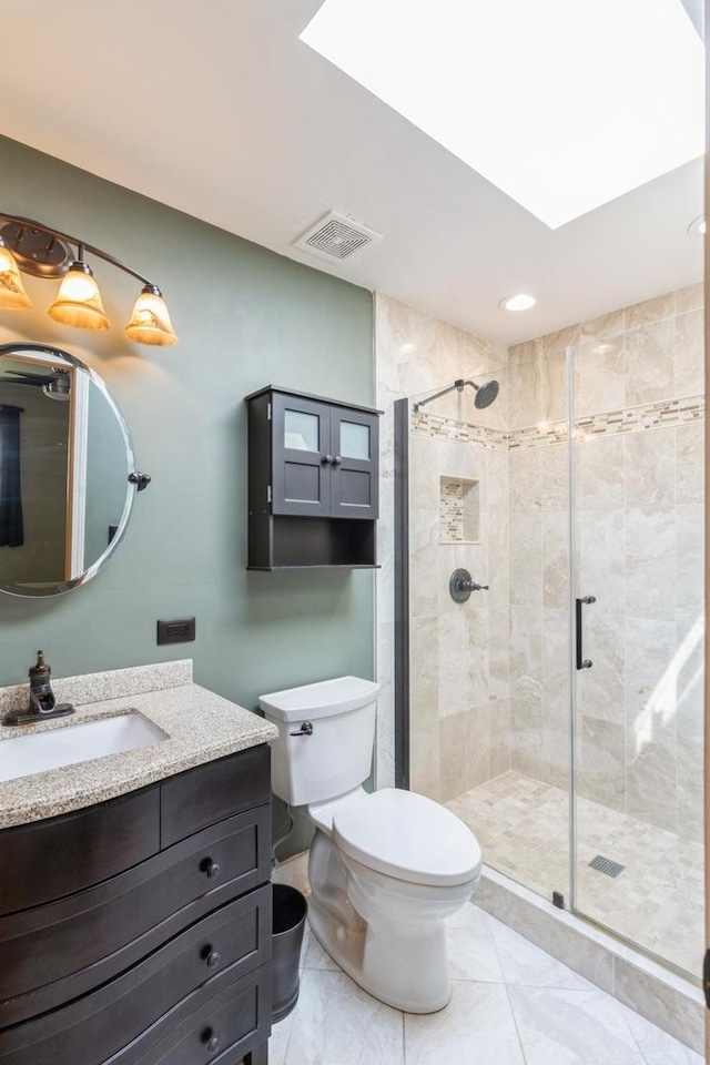 848 Bonita Ave, Elk Grove Village, IL 60007 - full bath featuring vanity and a shower stall