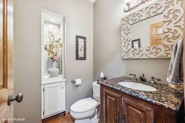 3104 Royal Fox Dr, Saint Charles, IL 60174 - half bath featuring vanity and toilet