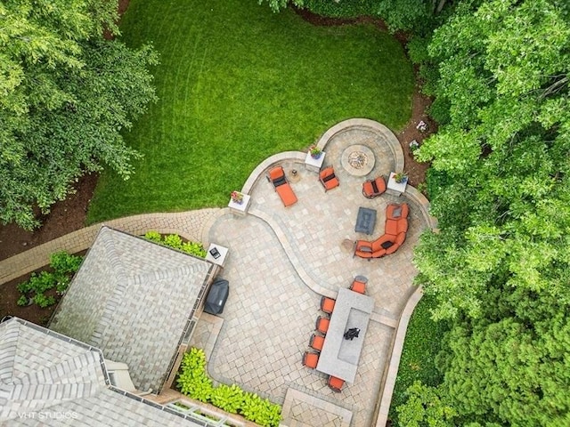 3104 Royal Fox Dr, Saint Charles, IL 60174 - aerial view