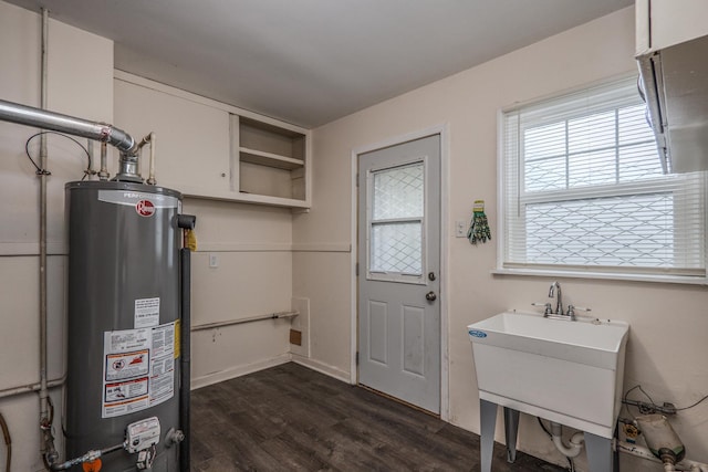 14909 Langley Ave, Dolton, IL 60419 - utility room with water heater and a sink