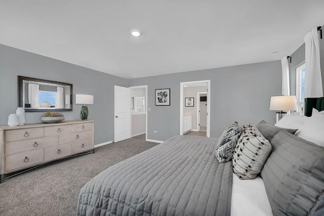 298 Astor Ct, Elgin, IL 60124 - bedroom with multiple windows, carpet flooring, and ensuite bathroom