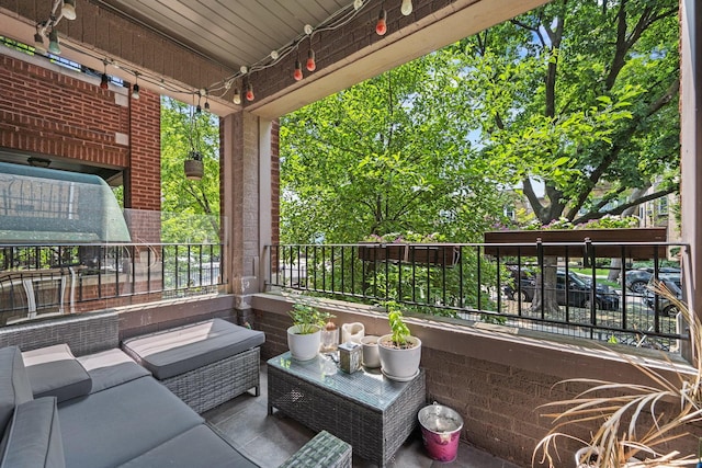 3405 N Harding Ave Unit 1, Chicago, IL 60618 - view of patio / terrace featuring a balcony