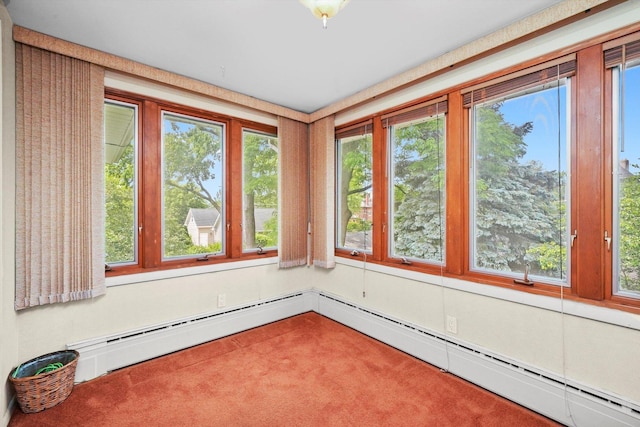 3218 Wenonah Ave, Berwyn, IL 60402 - carpeted spare room featuring healthy amount of natural light and baseboard heating