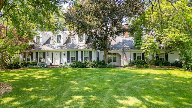 948A Shetland Dr, Frankfort, IL 60423 - new england style home with a front lawn and a chimney