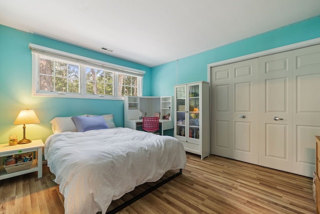 948A Shetland Dr, Frankfort, IL 60423 - bedroom with wood finished floors and a closet