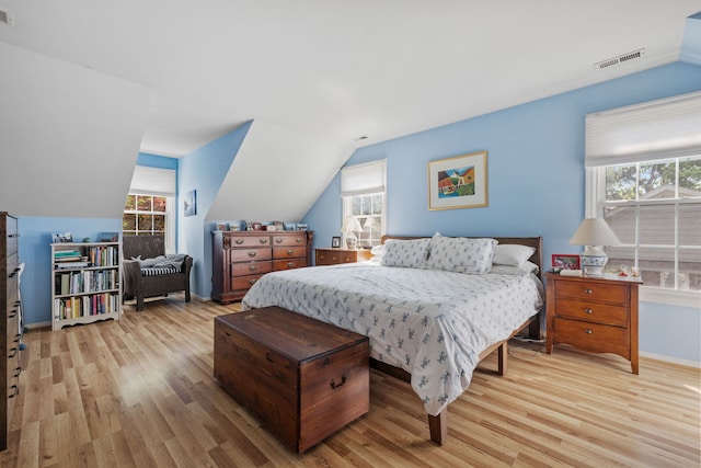 948A Shetland Dr, Frankfort, IL 60423 - bedroom with vaulted ceiling and light wood-type flooring