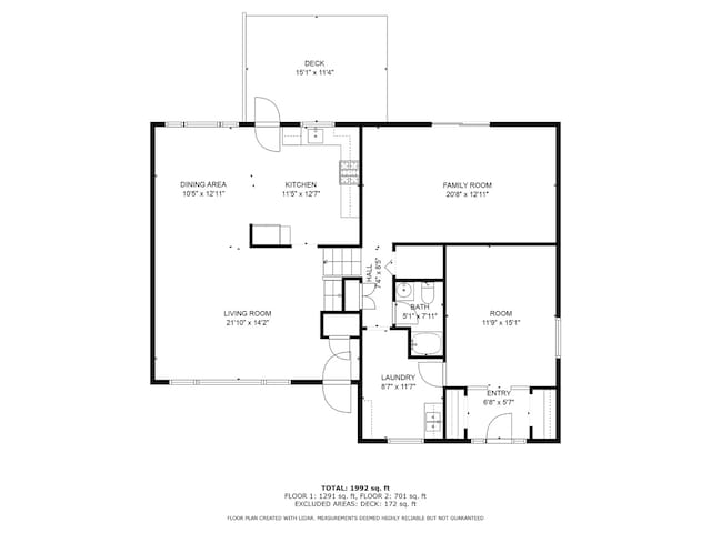 135 N Floyd Ln, Chicago Heights, IL 60411 - room layout