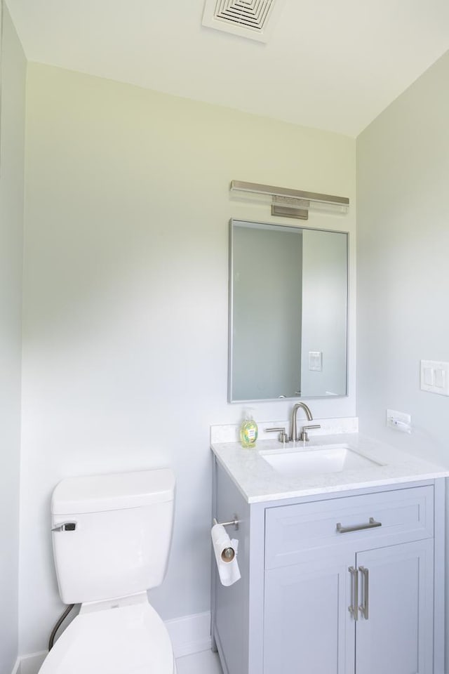 3145 Hillside Ln, Darien, IL 60561 - half bath featuring vanity and toilet