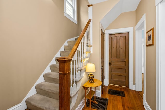 4039 N Kildare Ave, Chicago, IL 60641 - entrance foyer featuring wood finished floors and stairs