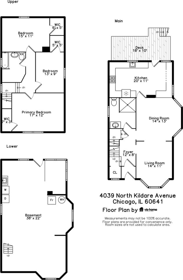 4039 N Kildare Ave, Chicago, IL 60641 - view of room layout