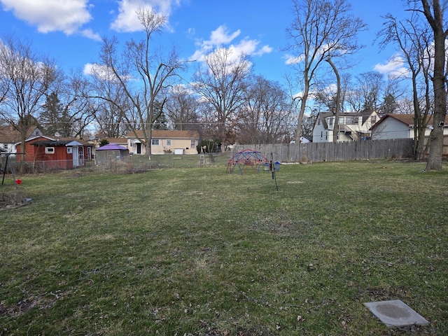 16517 Plainview Dr, Markham, IL 60428 - view of yard featuring a residential view