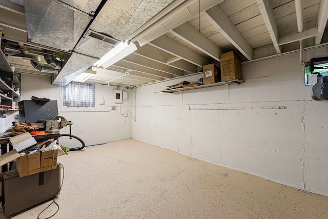2728 N Neva Ave, Chicago, IL 60707 - basement with electric panel