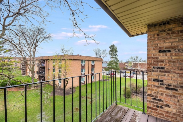 705 Heritage Dr Unit 312, Hoffman Estates, IL 60169 - view of balcony