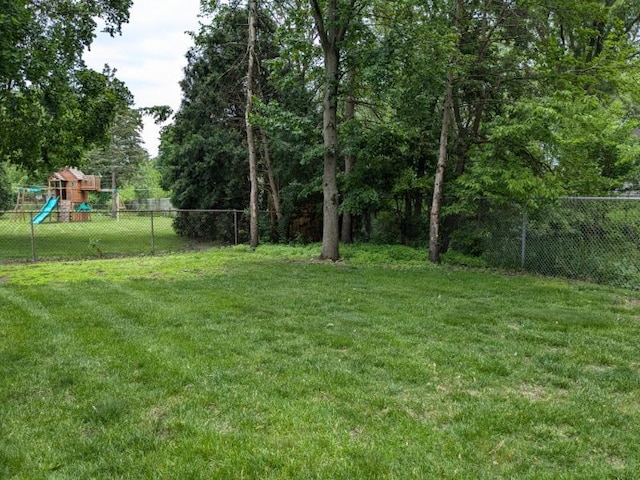 7202 Edgebrook Ln, Hanover Park, IL 60133 - view of yard featuring a playground