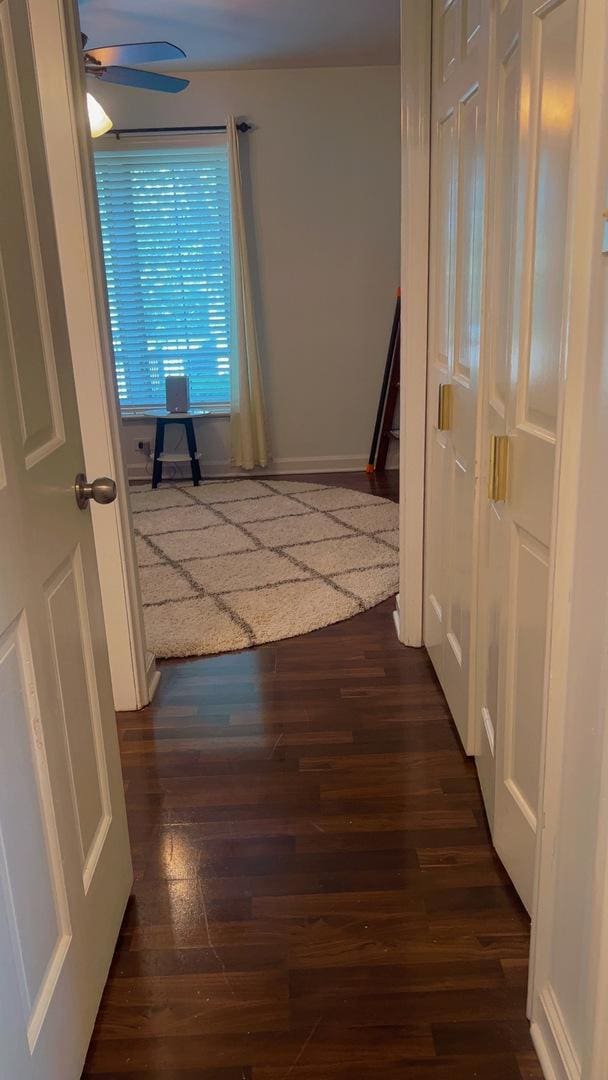 3427 Vollmer Rd Unit 108, Flossmoor, IL 60422 - hallway featuring wood finished floors