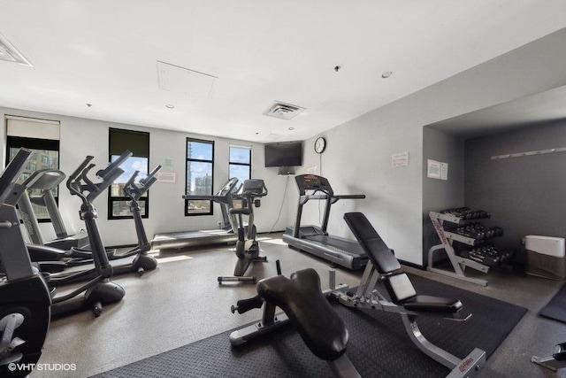 1255 S State St Unit 911, Chicago, IL 60605 - workout area with attic access