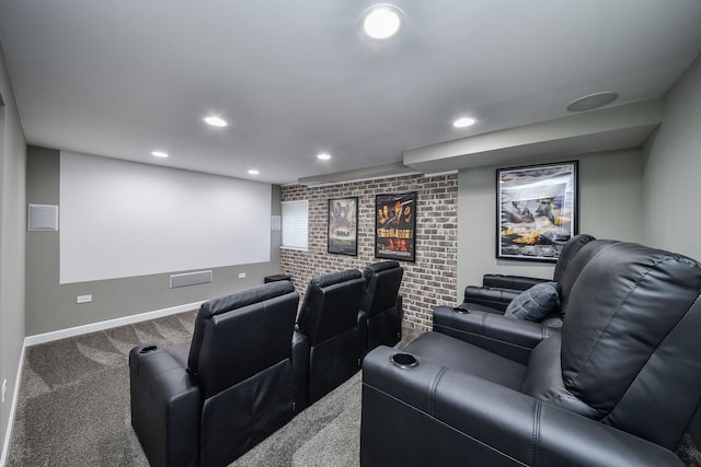 27W108 Walnut Dr, Winfield, IL 60190 - cinema with recessed lighting and carpet