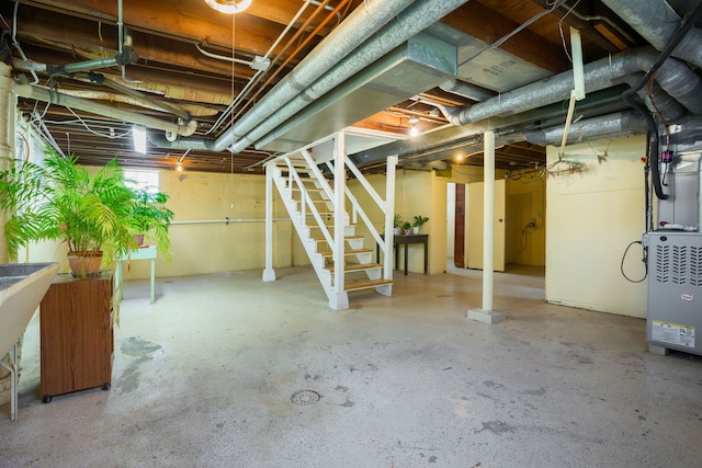 7416 Van Buren Ave, Hammond, IN 46324 - basement with stairs