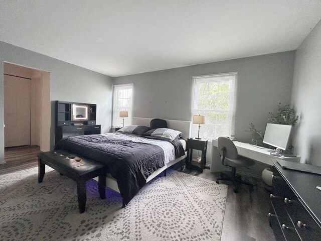 513 Nebraska Cir, Carol Stream, IL 60188 - bedroom featuring wood finished floors and a desk