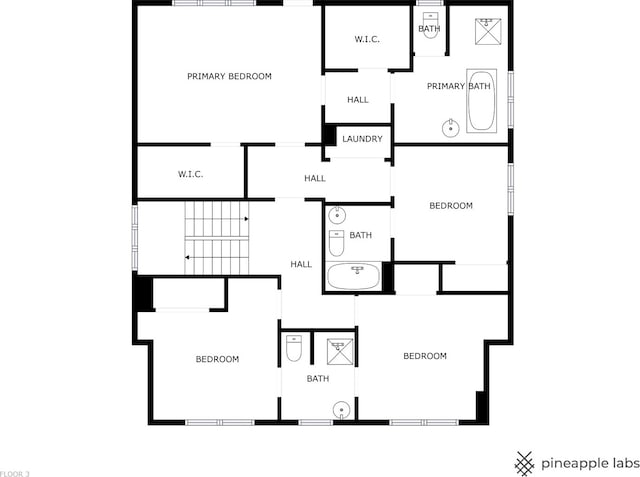 622 S Washington St, Hinsdale, IL 60521 - view of property floor plan