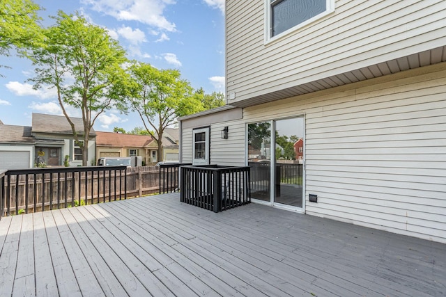 7490 Filmore Ave, Hanover Park, IL 60133 - view of wooden deck