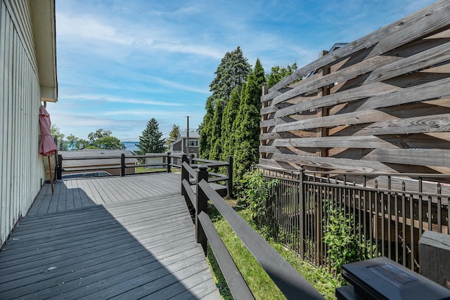 25429 W Cedar Crest Ln, Lake Villa, IL 60046 - view of deck