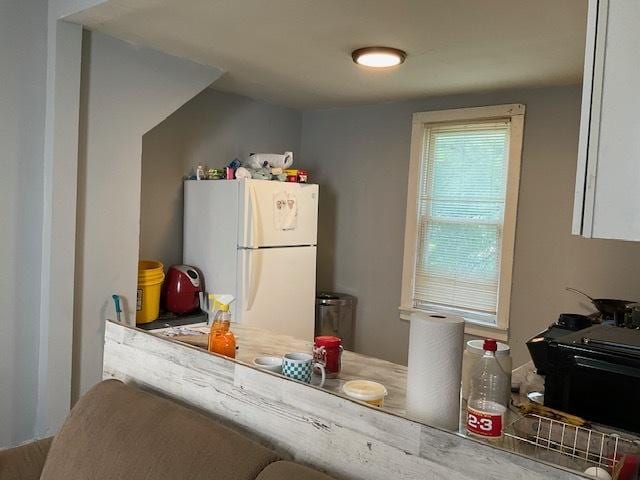 8205 S Houston Ave, Chicago, IL 60617 - kitchen with freestanding refrigerator