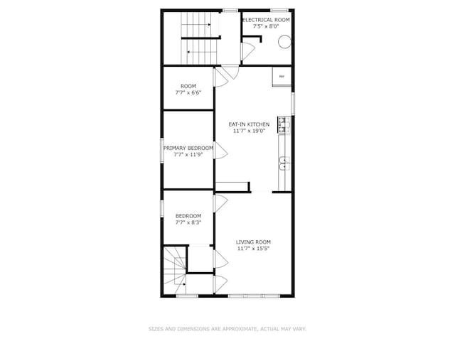 2625 S Drake Ave, Chicago, IL 60623 - view of room layout
