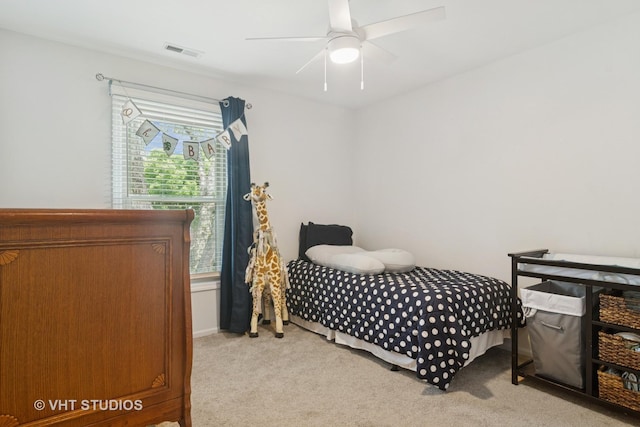 54 S Stonington Dr Unit 92, Palatine, IL 60074 - bedroom with carpet floors and ceiling fan