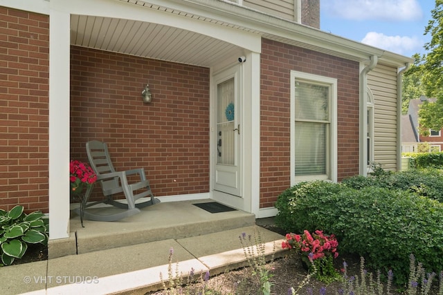 54 S Stonington Dr Unit 92, Palatine, IL 60074 - doorway to property with brick siding