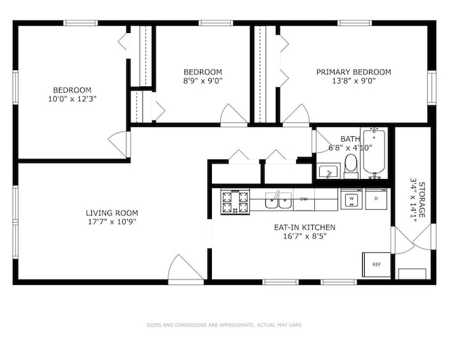 1917 W 163rd St, Markham, IL 60428 - view of home floor plan