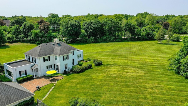 1596 W Palatine Rd, Inverness, IL 60067 - bird's eye view