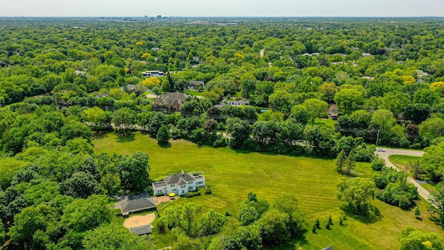 1596 W Palatine Rd, Inverness, IL 60067 - aerial view