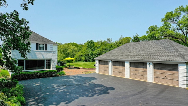 1596 W Palatine Rd, Inverness, IL 60067 - view of detached garage