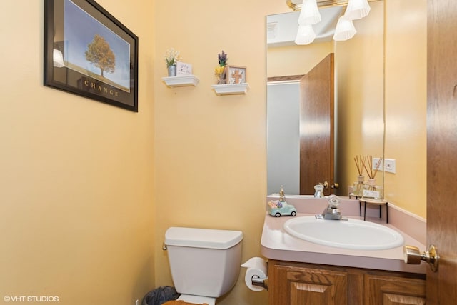 612 Pine View Pass, Lake Villa, IL 60046 - half bath featuring vanity and toilet