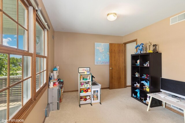 612 Pine View Pass, Lake Villa, IL 60046 - recreation room featuring carpet floors and baseboards