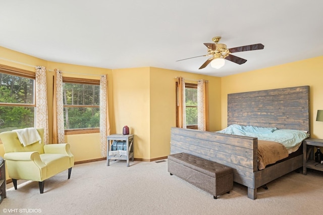 612 Pine View Pass, Lake Villa, IL 60046 - bedroom featuring carpet and ceiling fan