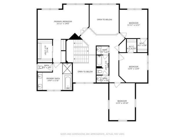 436 Kelly Ln, Crystal Lake, IL 60012 - view of floor plan / room layout