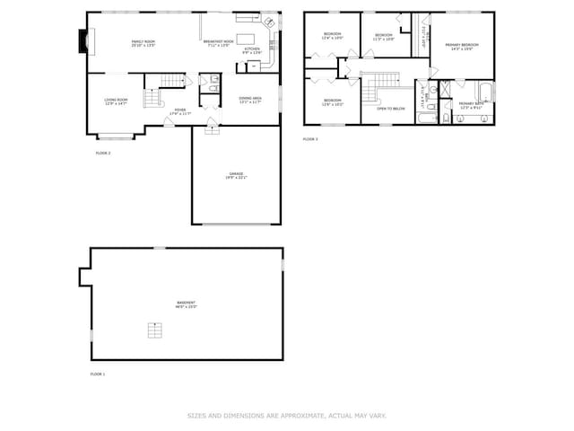 1370 Glacier Pkwy, Algonquin, IL 60102 - property floor plan
