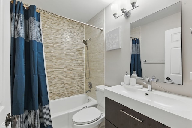 421 Pintail Ln, Deerfield, IL 60015 - full bath with toilet, shower / bathtub combination with curtain, and vanity