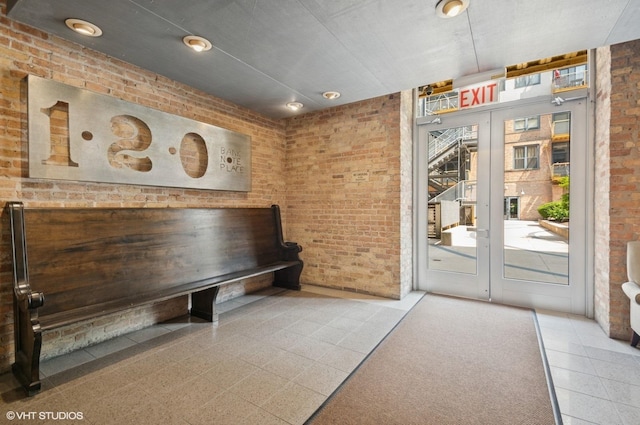 120 E Cullerton St Unit 402, Chicago, IL 60616 - unfurnished room featuring brick wall