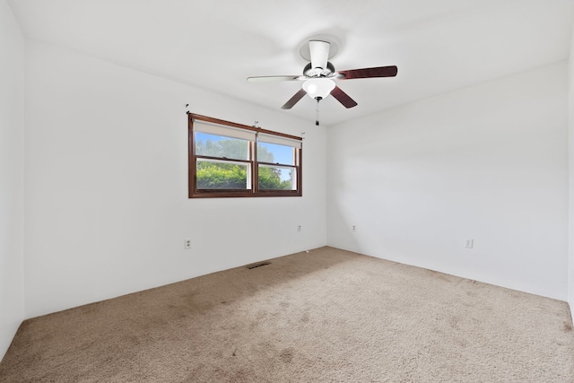 5460B W State Route 17, Kankakee, IL 60901 - carpeted empty room with a ceiling fan