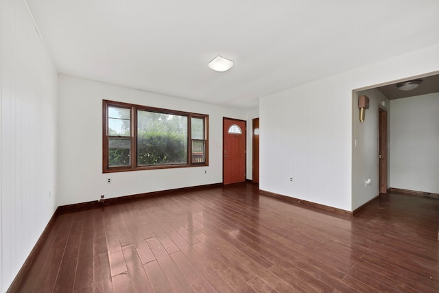 5460B W State Route 17, Kankakee, IL 60901 - empty room with dark wood-type flooring