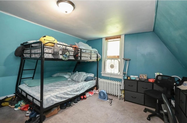 3102 Edina Blvd, Zion, IL 60099 - carpeted bedroom with radiator