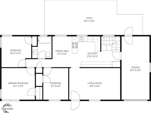 1716 Park Haven Dr, Champaign, IL 61820 - home floor plan
