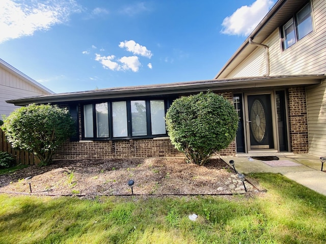 1106 Westfield Ln, Schaumburg, IL 60193 - view of exterior entry with brick siding