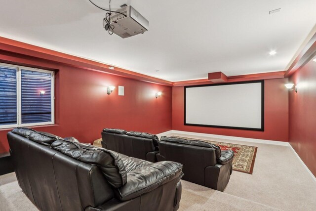 24 Wood Oaks Dr, South Barrington, IL 60010 - home theater room featuring carpet flooring and baseboards